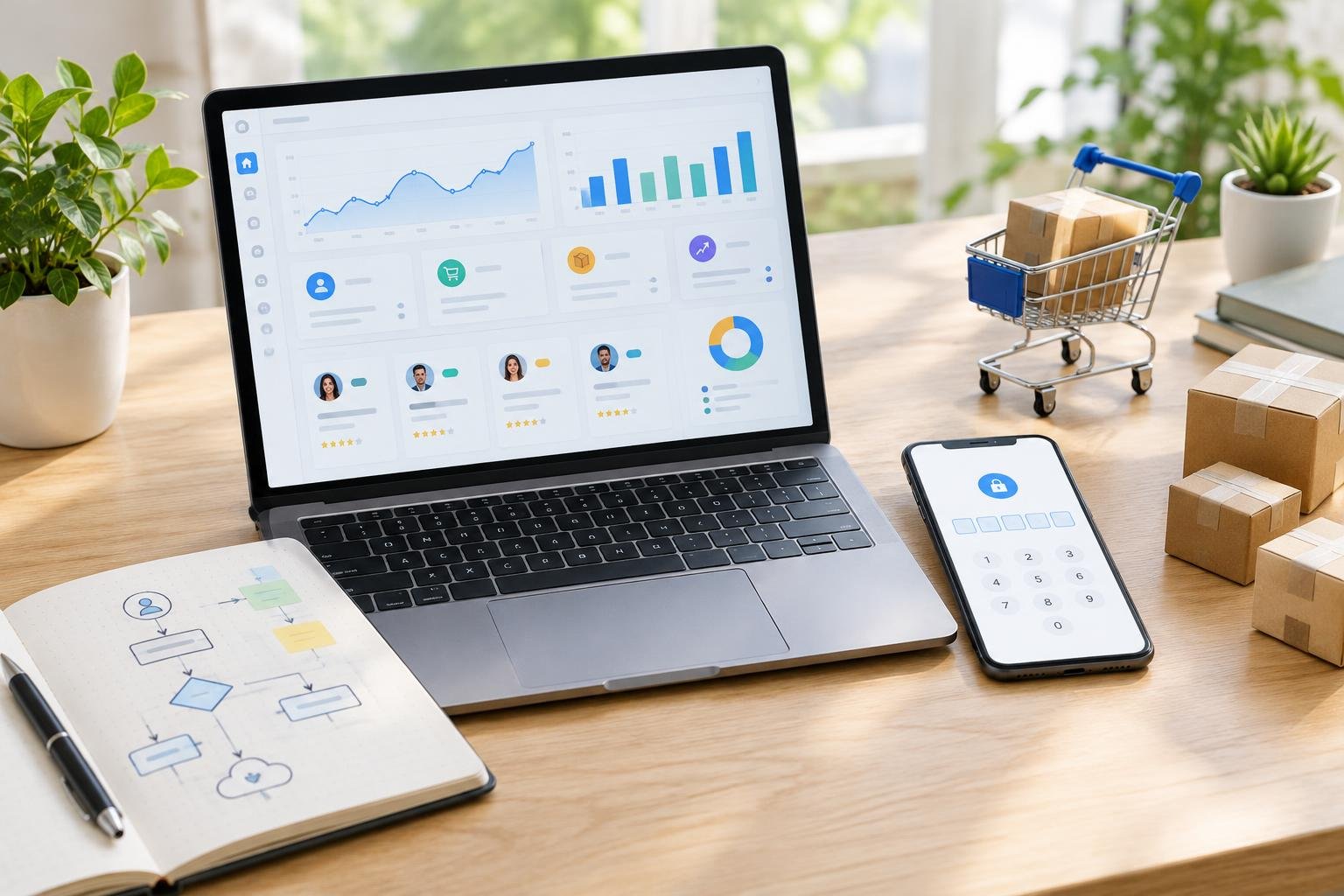 חיבור חנות שופיפיי למערכת ERP ו-CRM וזיהוי לקוחות בהתחברות